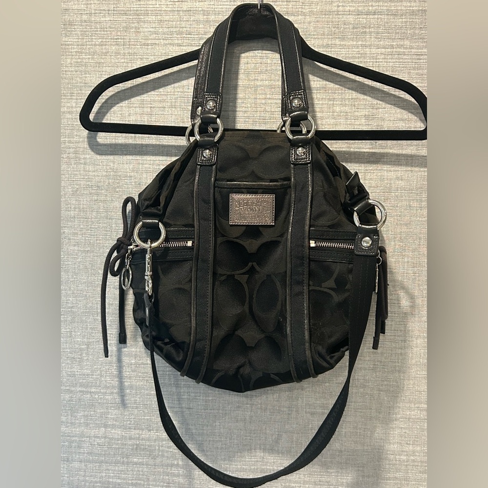 Coach Signature Black Bag
